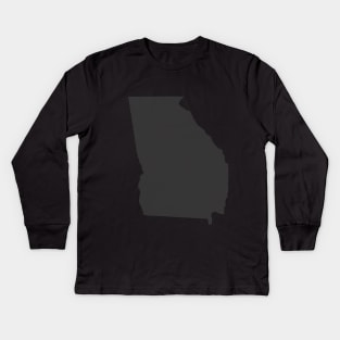 Georgia Kids Long Sleeve T-Shirt